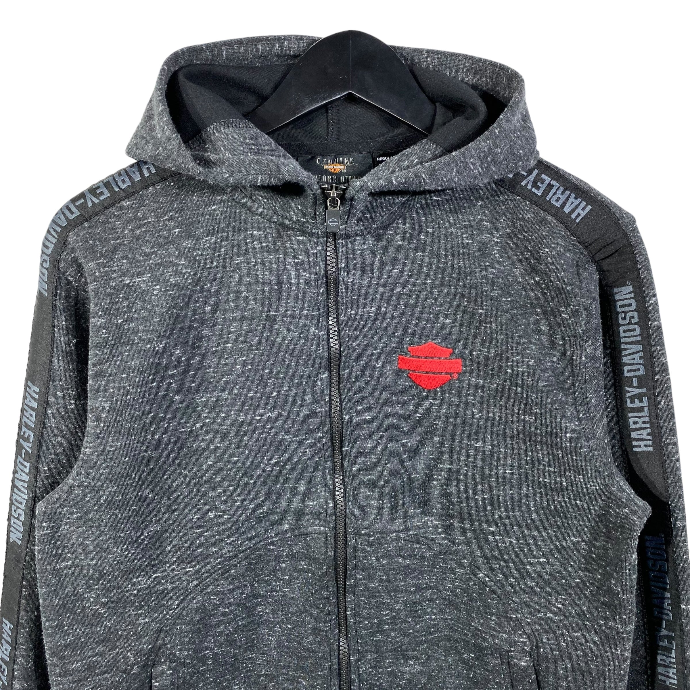 Collection of Harley Davidson Full Zip Hoodie in a gallery layout