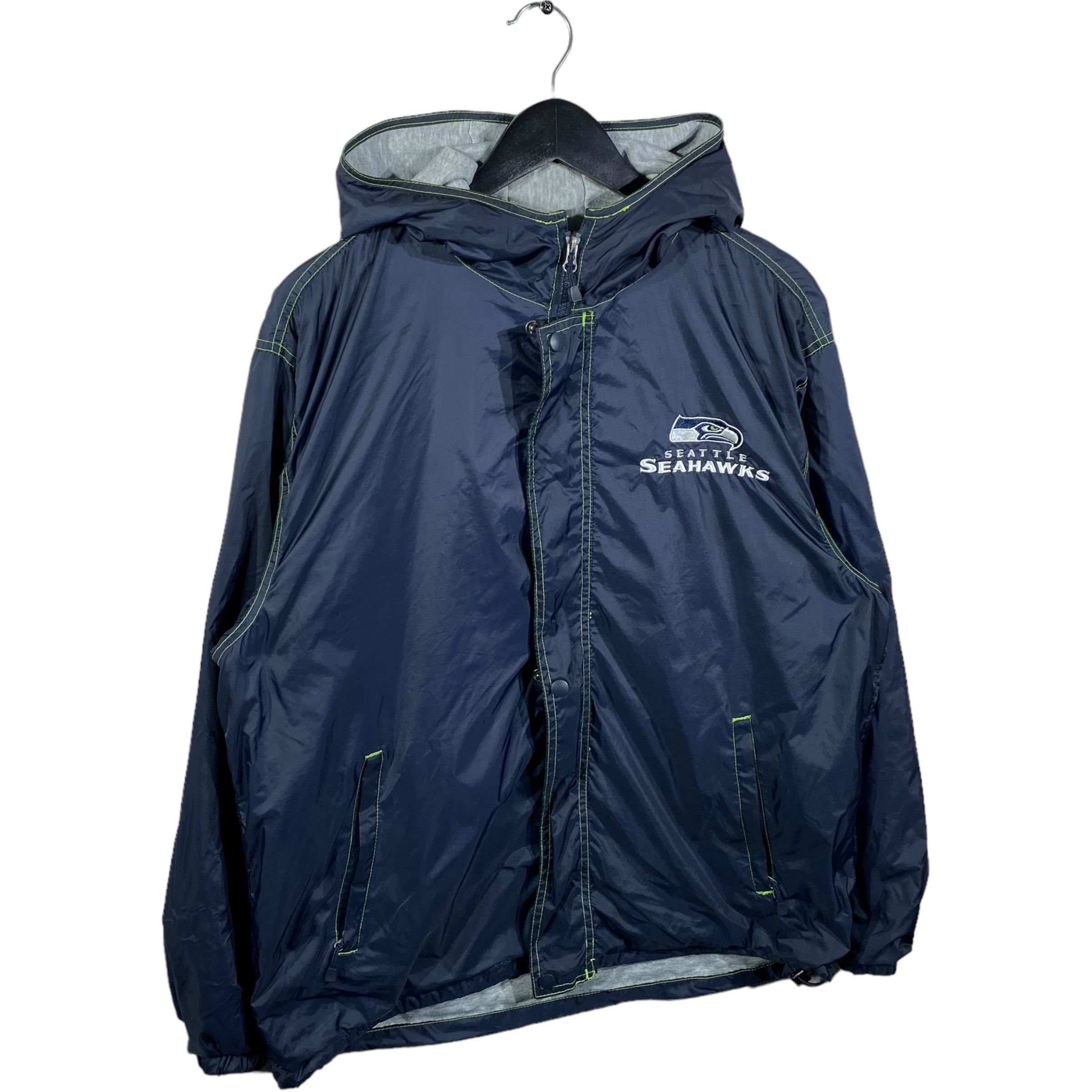 Collection of NFL Seattle Seahawks Full Zip Hoodie Jacket in a gallery layout