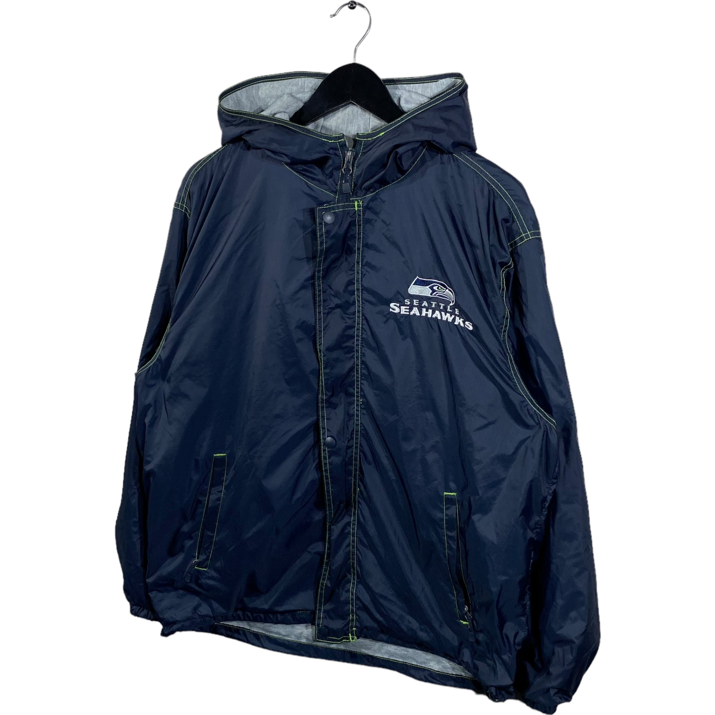 Collection of NFL Seattle Seahawks Full Zip Hoodie Jacket in a gallery layout