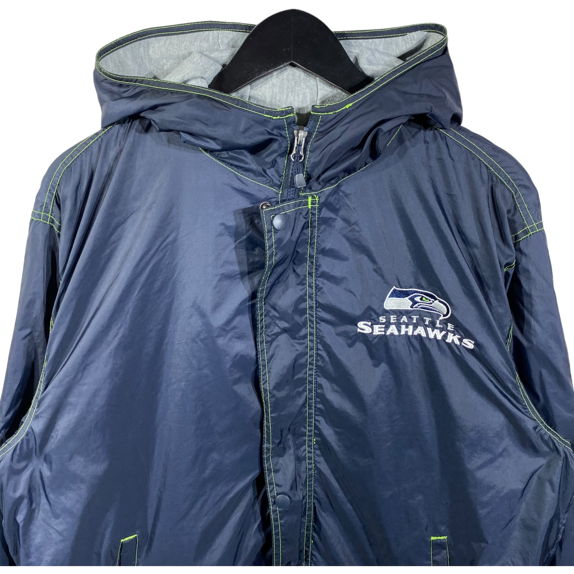 Collection of NFL Seattle Seahawks Full Zip Hoodie Jacket in a gallery layout