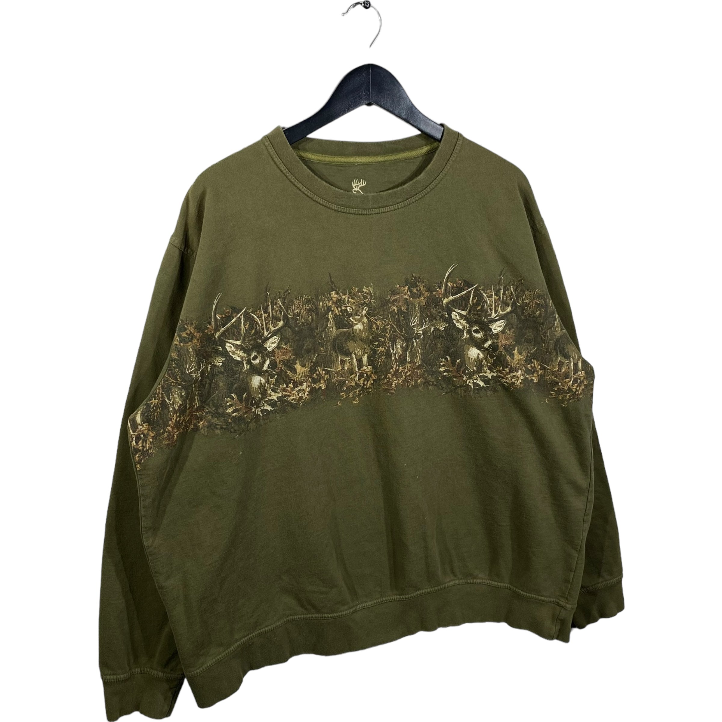 Collection of North River Deer Pattern Crewneck in a gallery layout