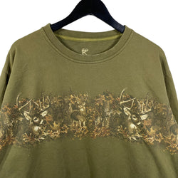 Collection of North River Deer Pattern Crewneck in a gallery layout