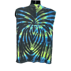 Collection of Gildian Sleeveless Tie-Dye Tank Top in a gallery layout