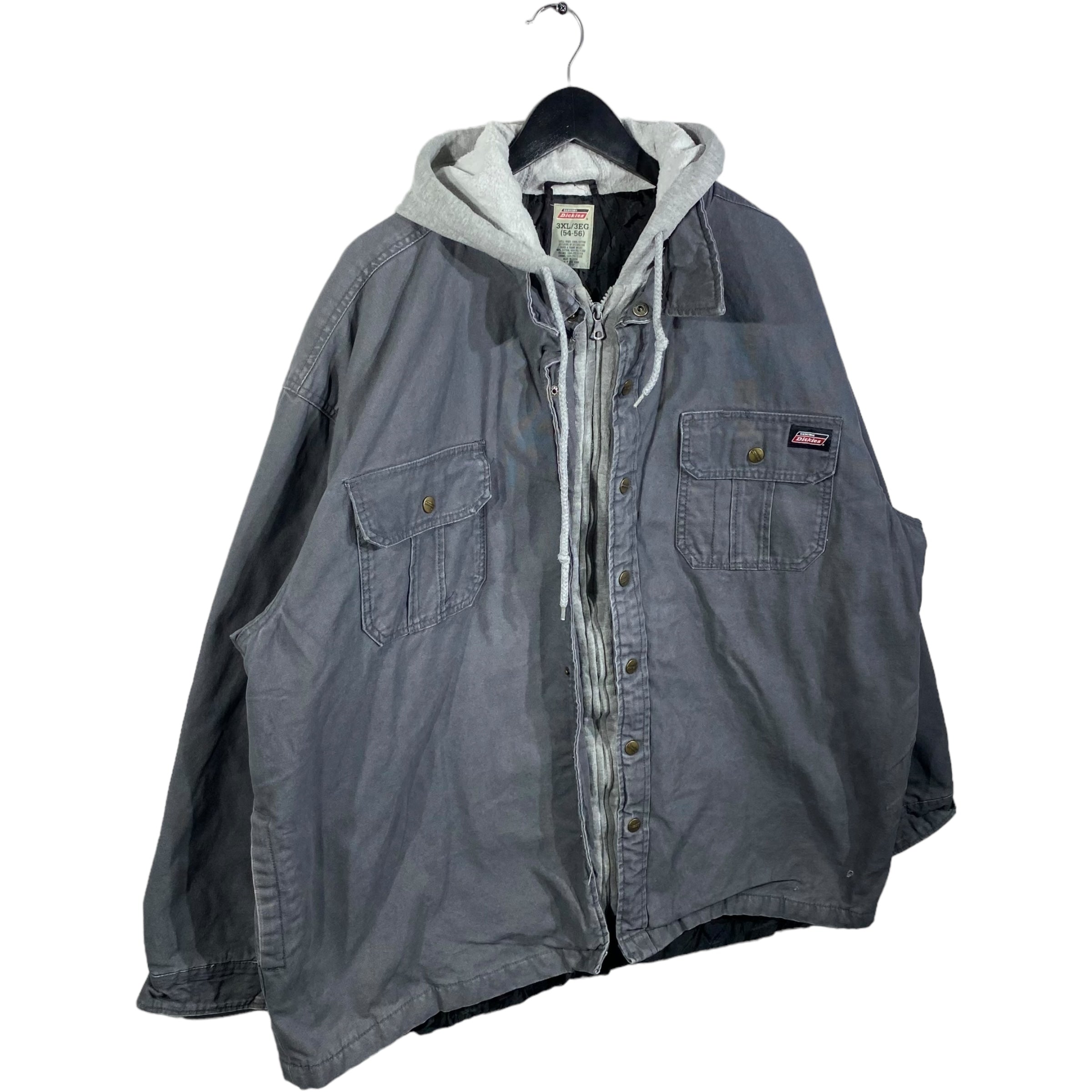 Collection of Dickies Hooded Full Zip Workwear Jacket in a gallery layout