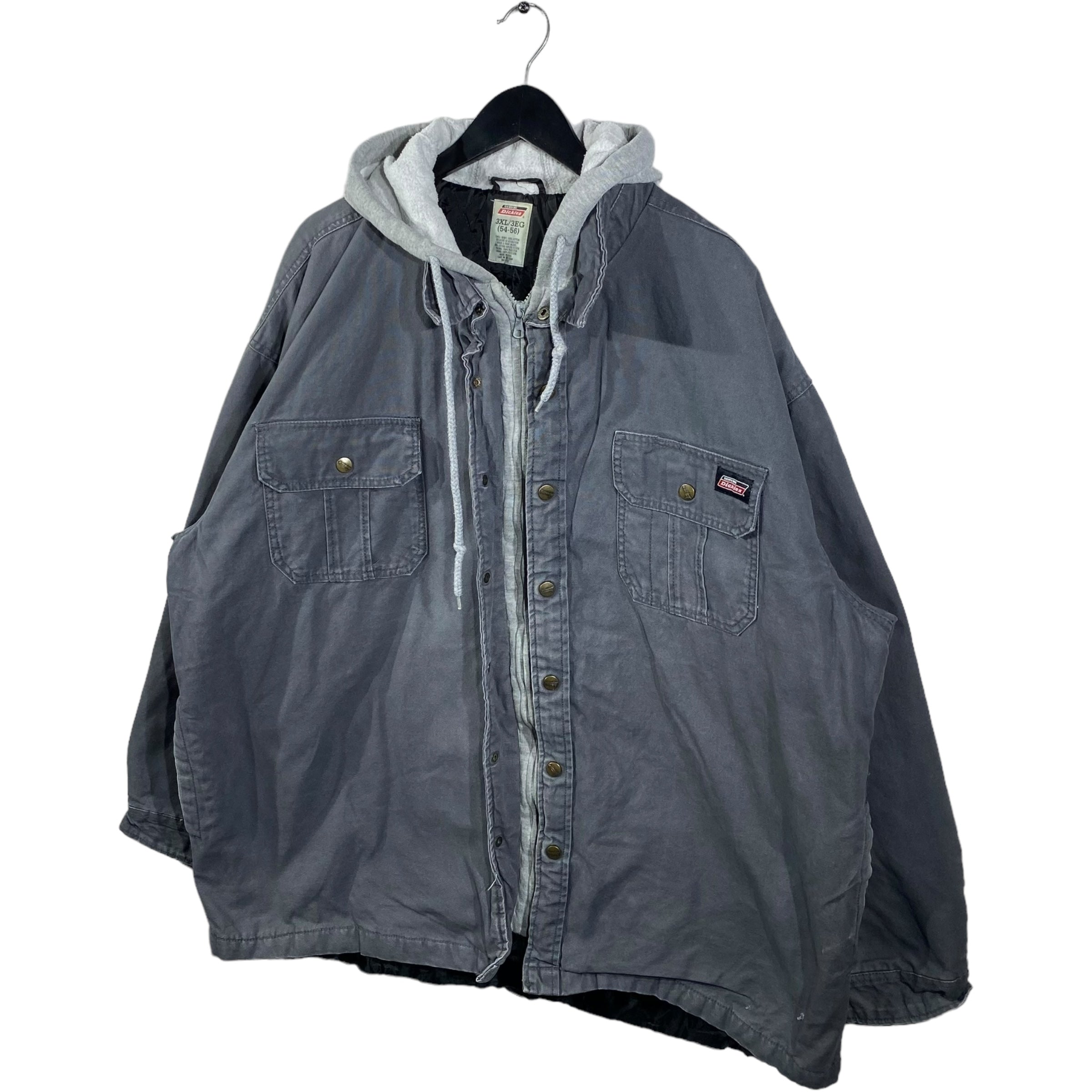 Collection of Dickies Hooded Full Zip Workwear Jacket in a gallery layout