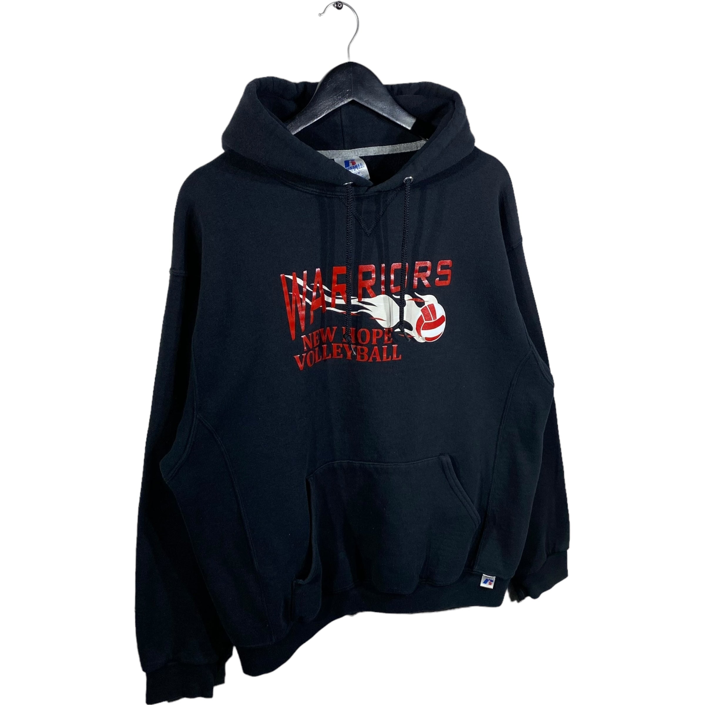 Collection of Russell Athletic New Hope Warriors Volleyball Hoodie in a gallery layout