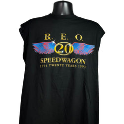 Collection of R.E.O. 20 Speed Wagon Twenty Years Sleeveless Tank Top in a gallery layout