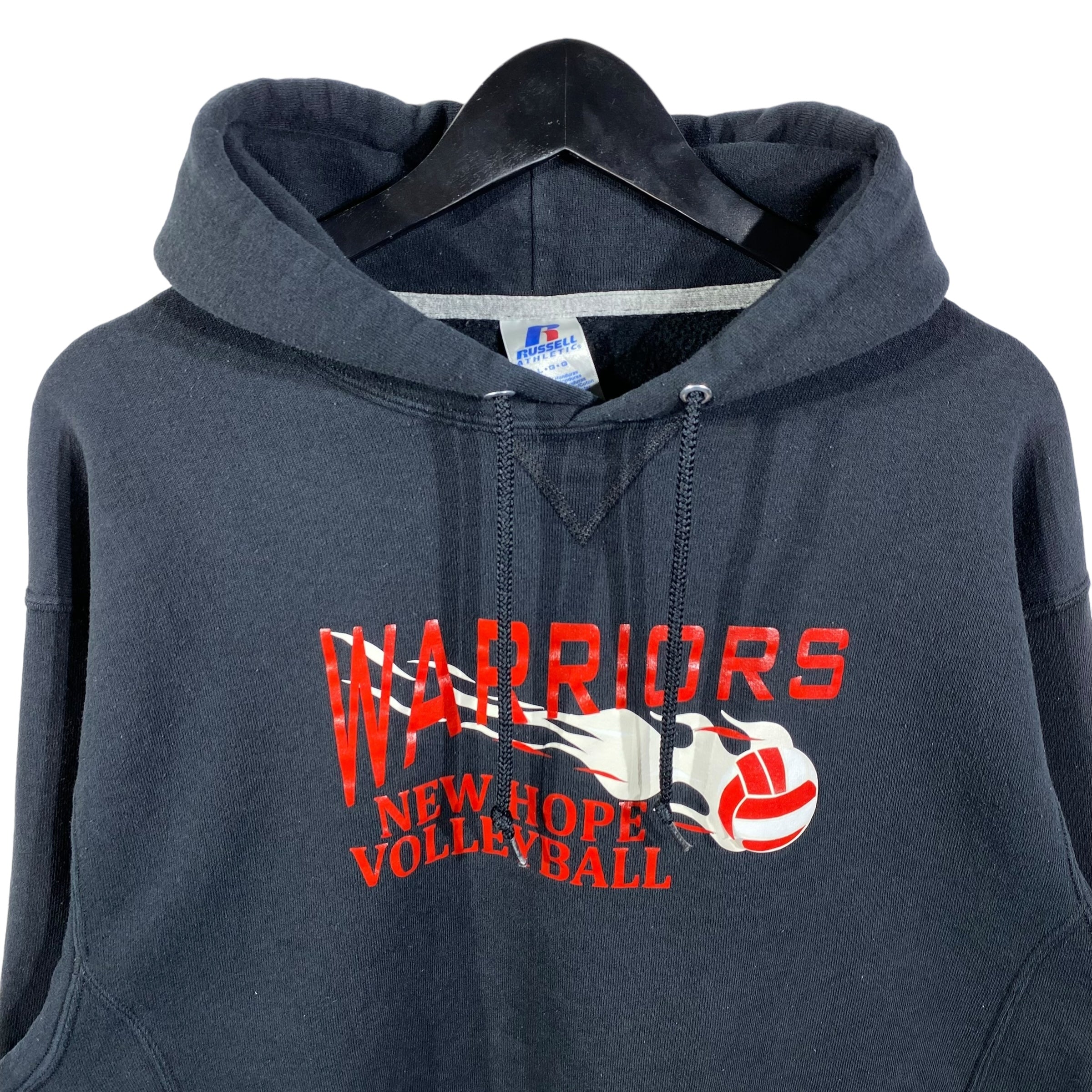 Collection of Russell Athletic New Hope Warriors Volleyball Hoodie in a gallery layout