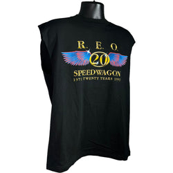 Collection of R.E.O. 20 Speed Wagon Twenty Years Sleeveless Tank Top in a gallery layout