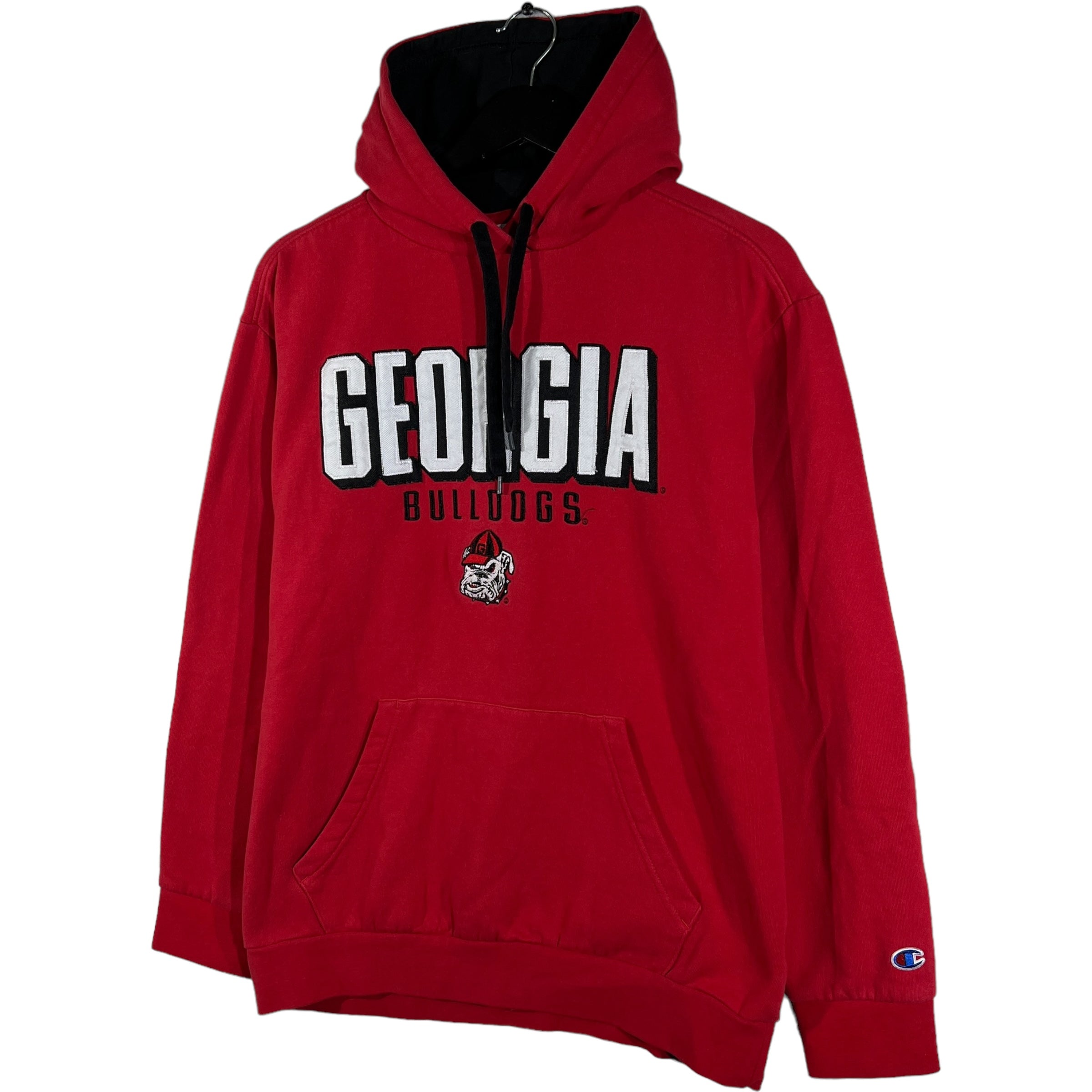 Collection of Champion University Of Georgia Bulldogs Hoodie in a gallery layout