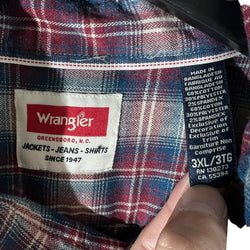 Collection of Wrangler Plaid Flannel in a gallery layout