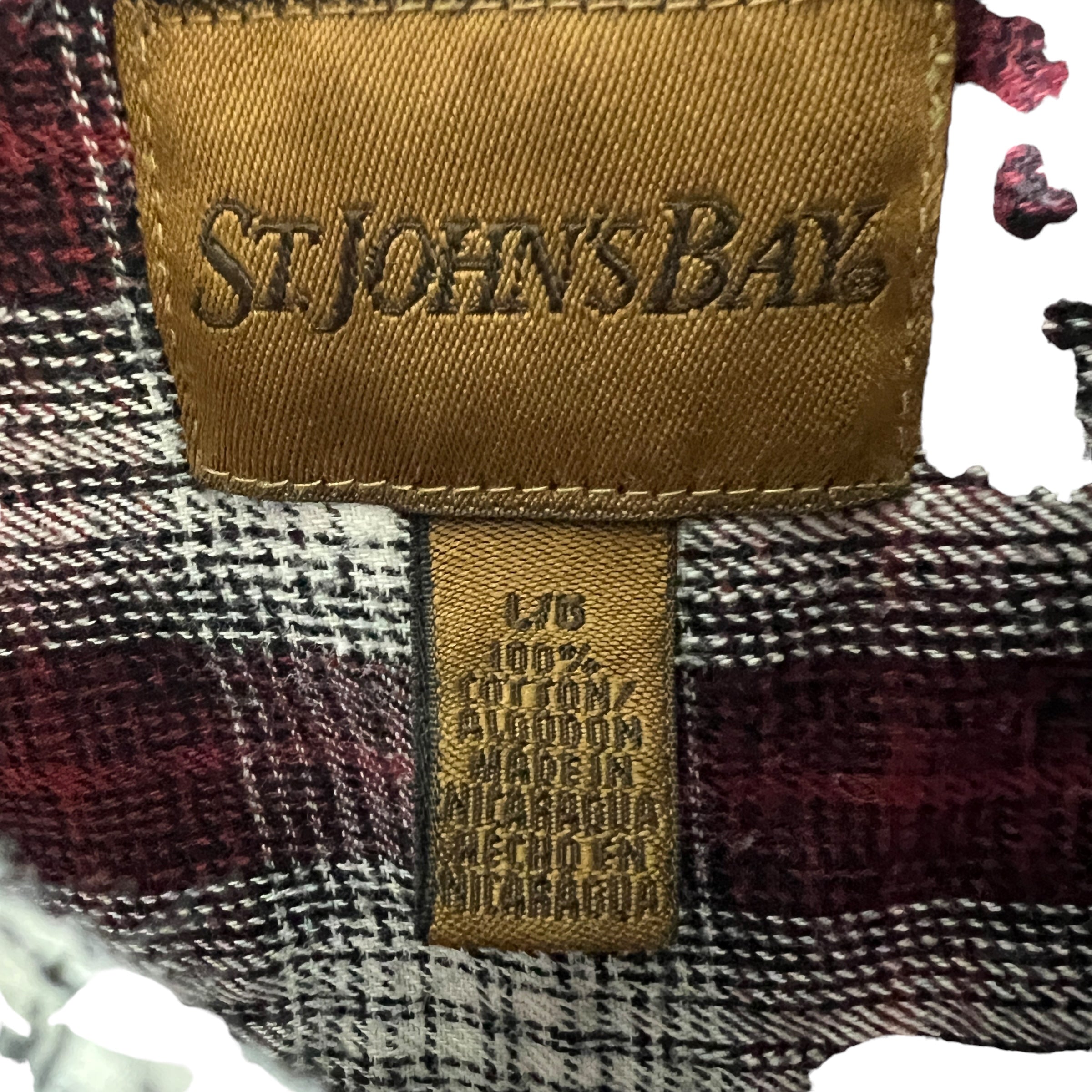 Collection of St. John's Bay Plaid Flannel in a gallery layout