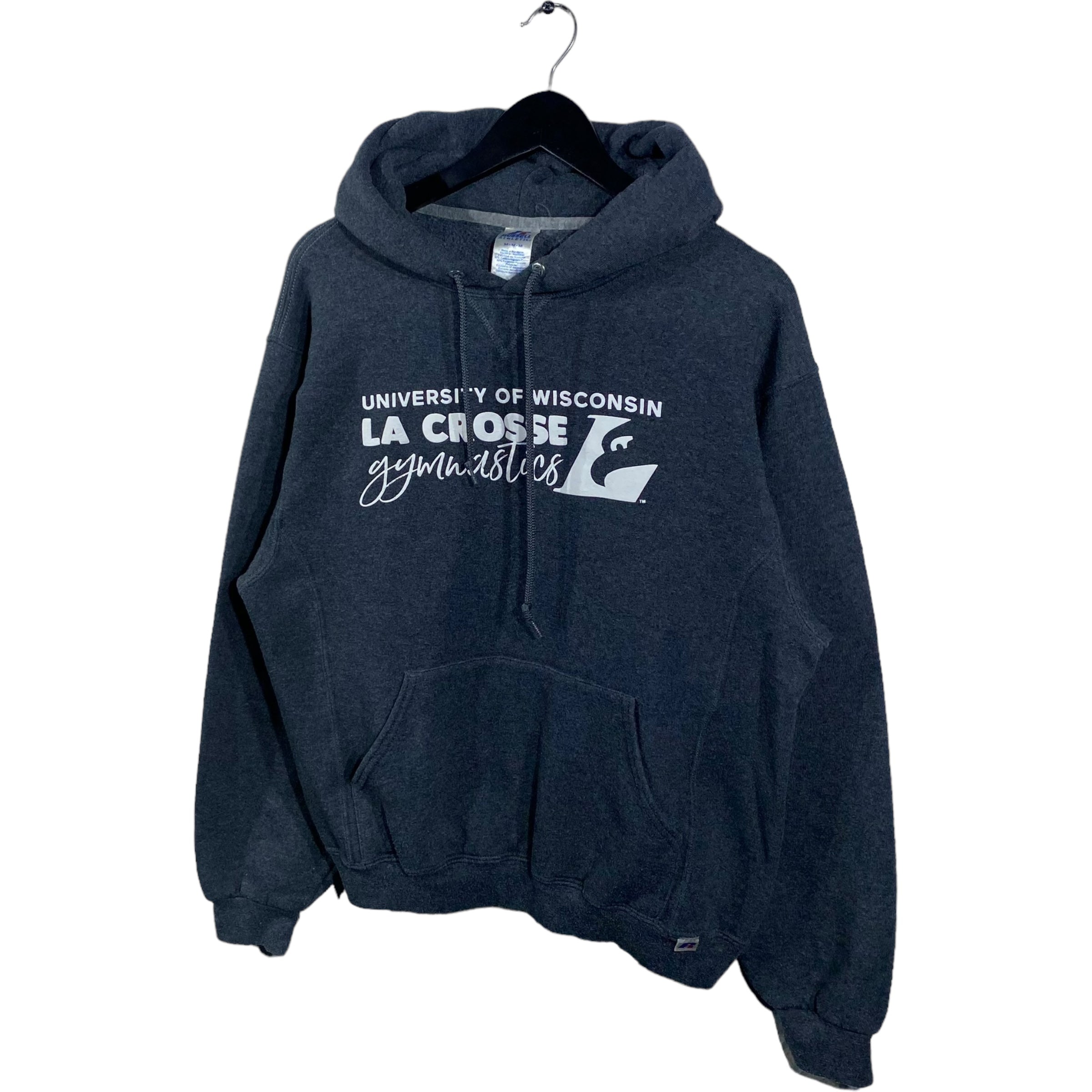 Collection of University Of Wisconsin LA Crosse Gymnastics Hoodie in a gallery layout