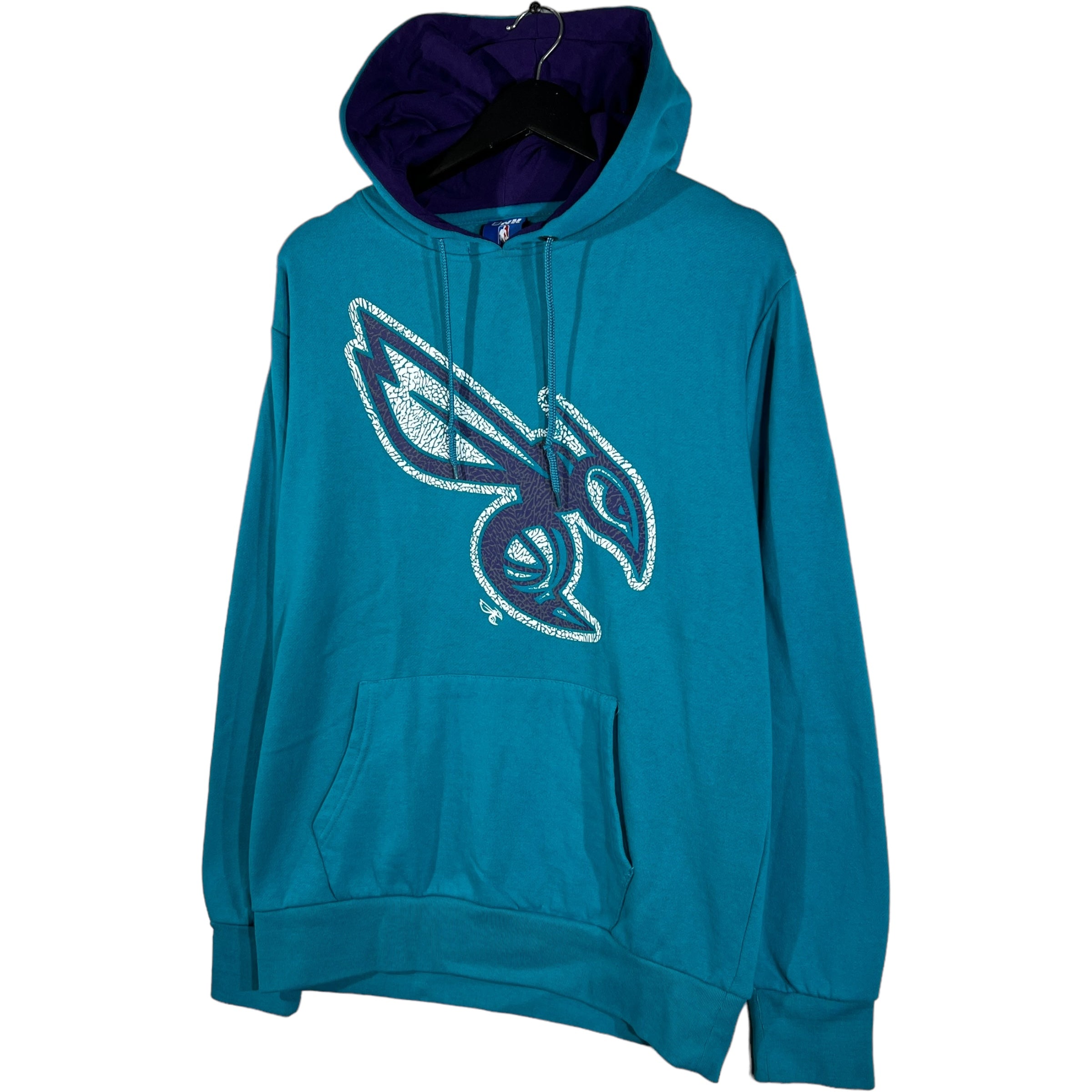 Collection of Charlotte Hornets Logo Hoodie in a gallery layout