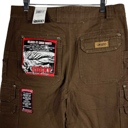 Collection of NWT Rocky Zip Fly Cargo Shorts in a gallery layout