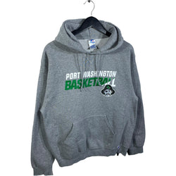 Collection of Vintage Port Washington Basketball Russell Athletic Hoodie in a gallery layout