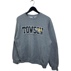 Collection of Russell Athletic Towson University Crewneck in a gallery layout