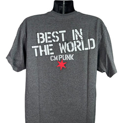 Collection of WWE In Punk We Trust CM Punk Tee in a gallery layout