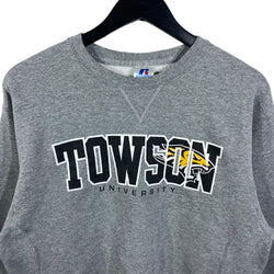 Collection of Russell Athletic Towson University Crewneck in a gallery layout