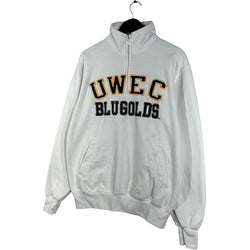 Collection of UWEC Blugolds 1/4 Zip Sweatshirt in a gallery layout