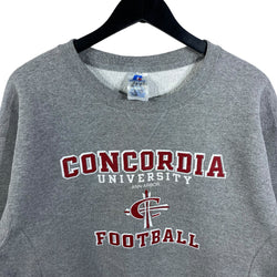 Collection of Russell Athletic Concordia University Football Crewneck in a gallery layout