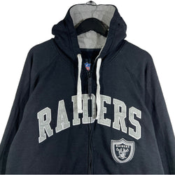 Collection of Los Angeles Raiders Full Zip Hoodie in a gallery layout