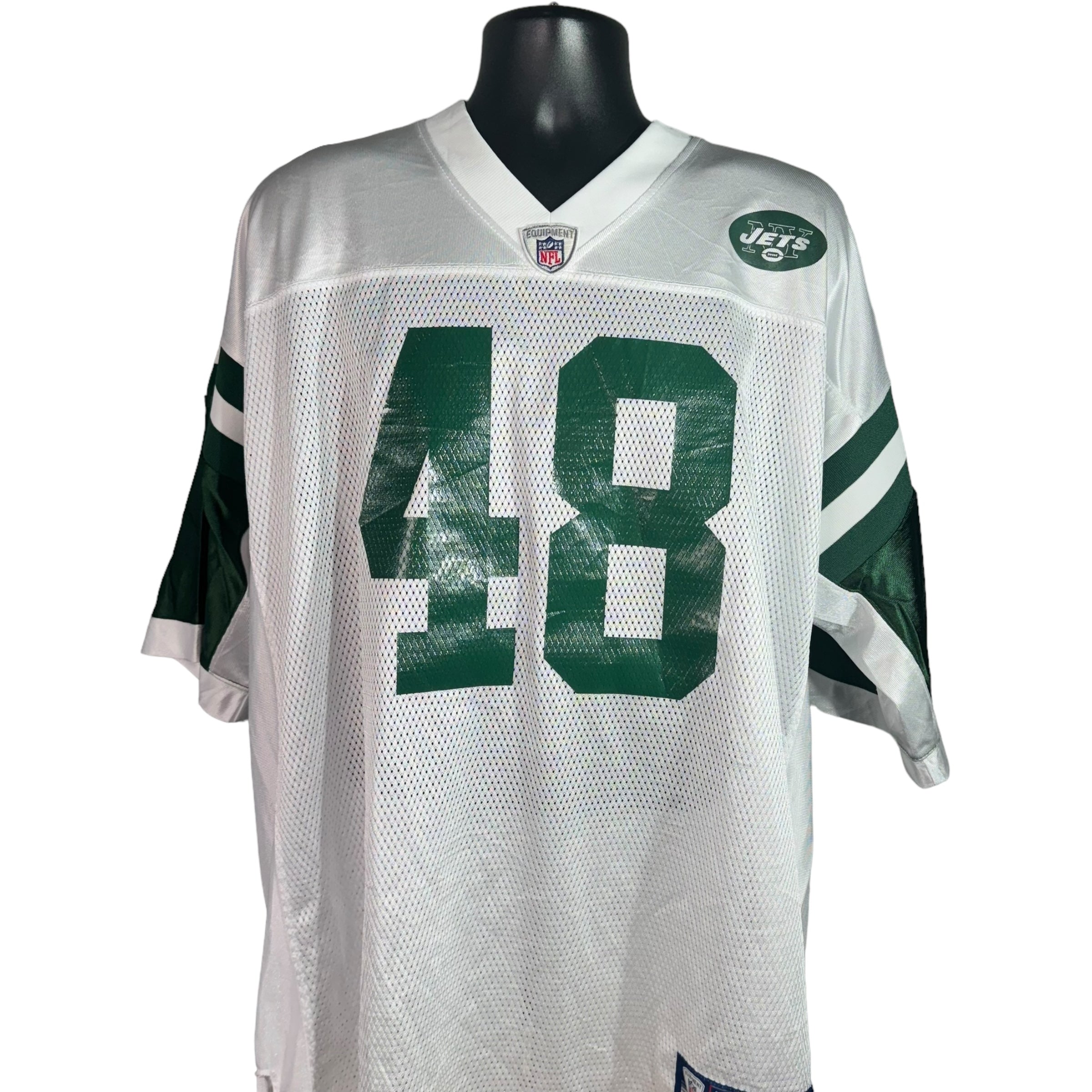 Collection of NFL New York Jets #48 Matt Bullock Signed Jersey in a gallery layout