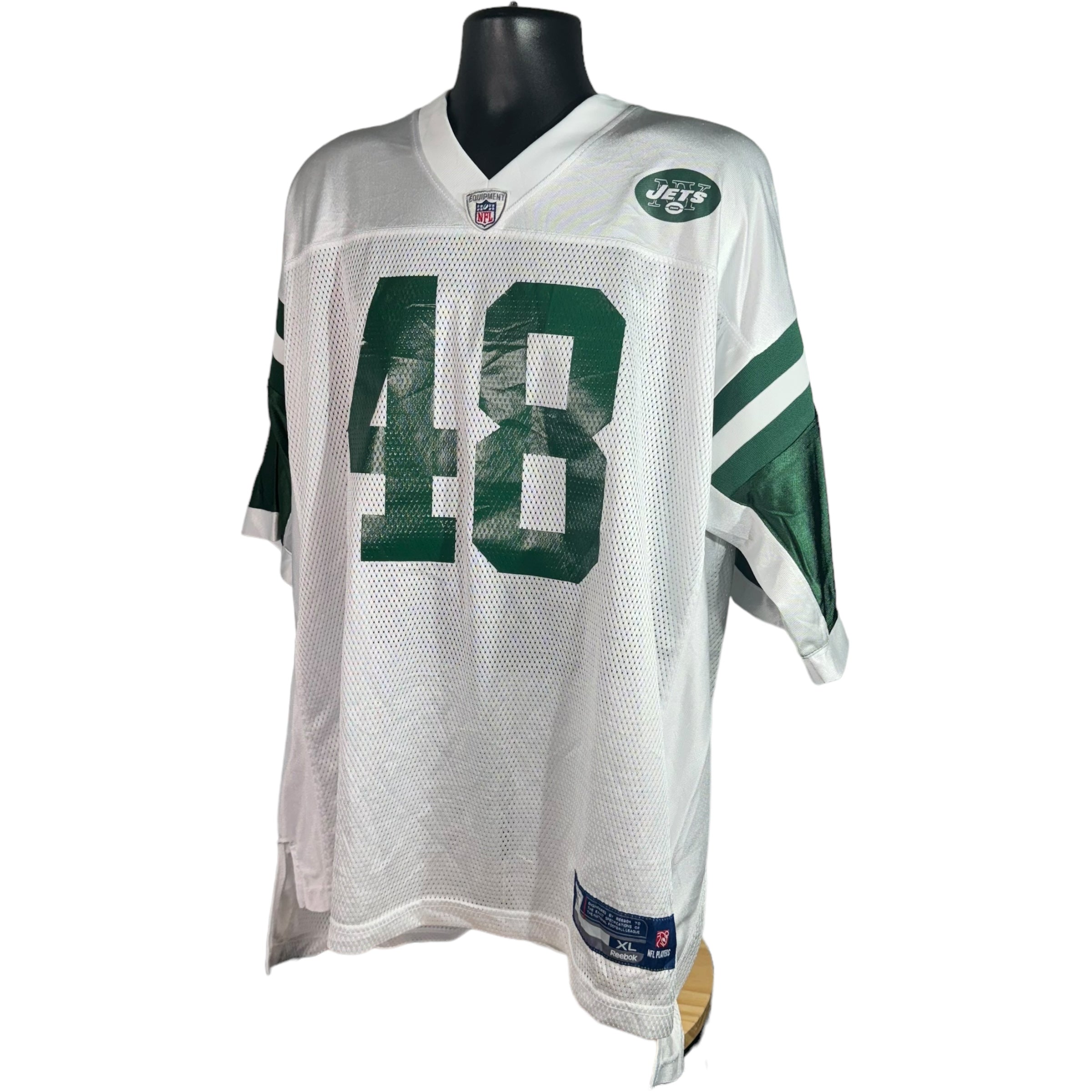 Collection of NFL New York Jets #48 Matt Bullock Signed Jersey in a gallery layout