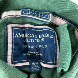 Collection of American Eagle Vintage Fit Short Sleeve Polo in a gallery layout