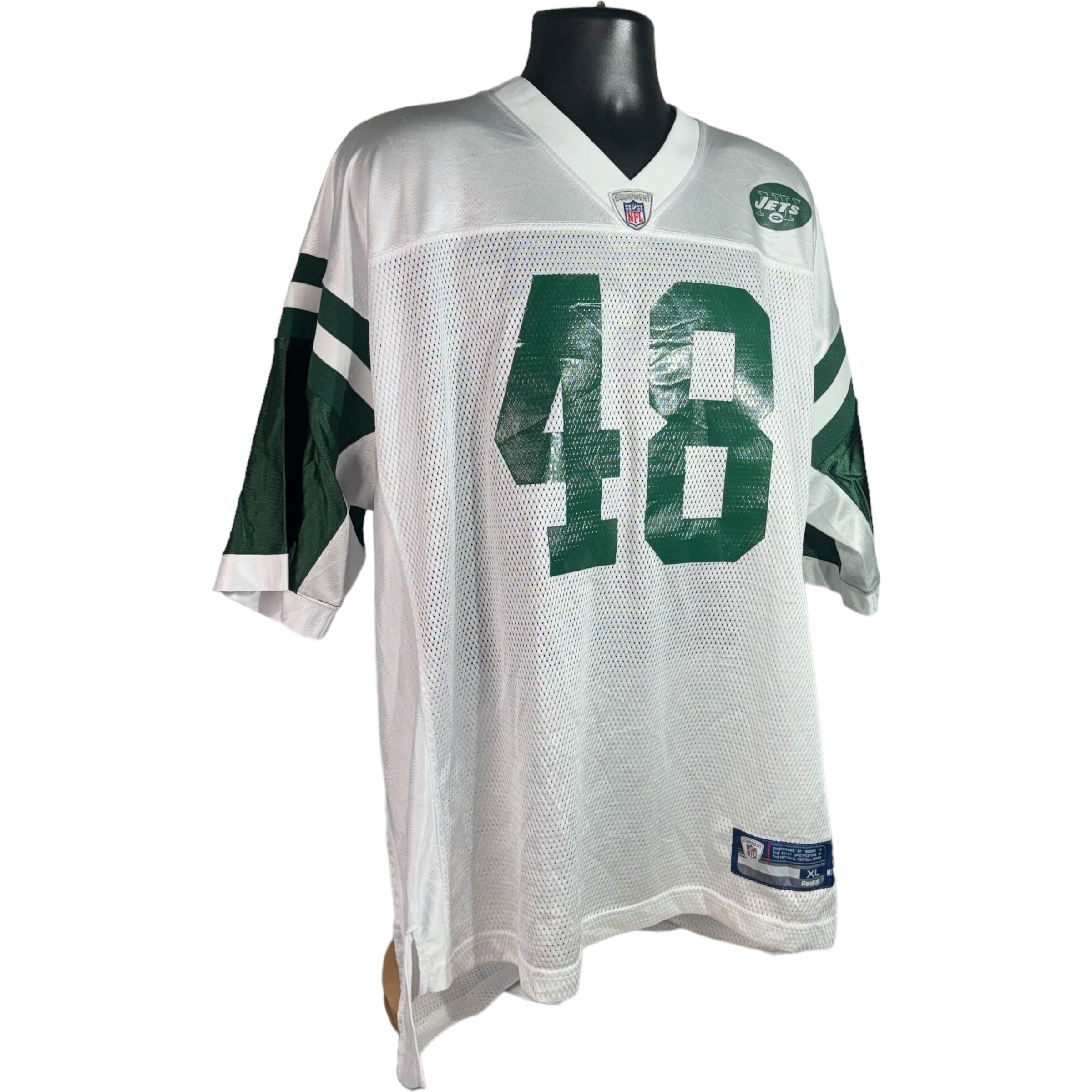 Collection of NFL New York Jets #48 Matt Bullock Signed Jersey in a gallery layout