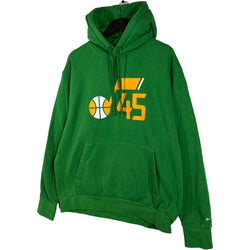 Collection of Utah Jazz St. Patricks Day #45 Mitchell Hoodie in a gallery layout