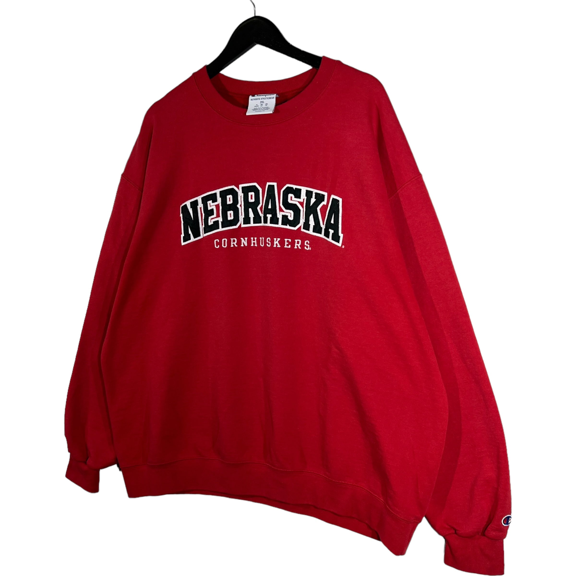 Collection of Nebraska Cornhuskers Crewneck in a gallery layout