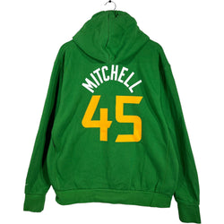 Collection of Utah Jazz St. Patricks Day #45 Mitchell Hoodie in a gallery layout