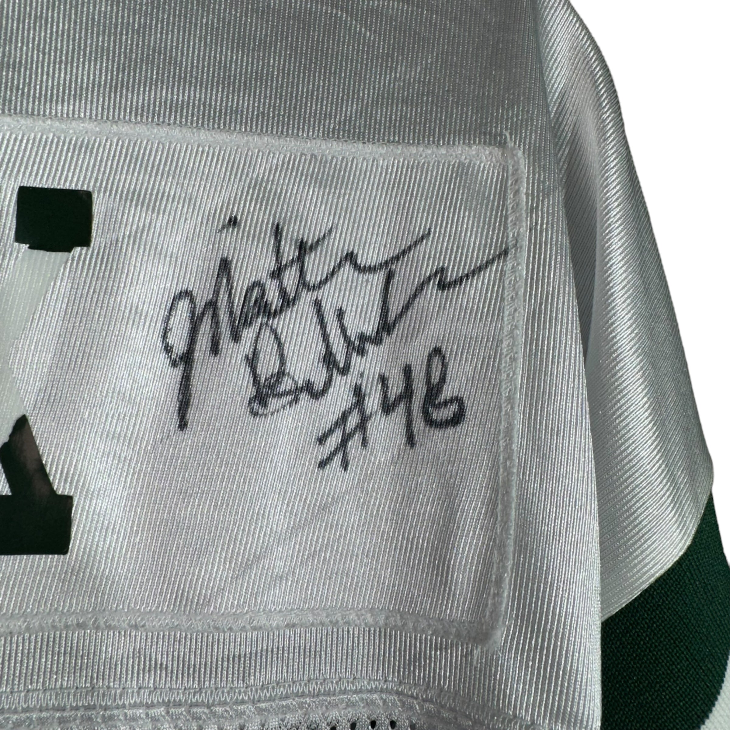 Collection of NFL New York Jets #48 Matt Bullock Signed Jersey in a gallery layout