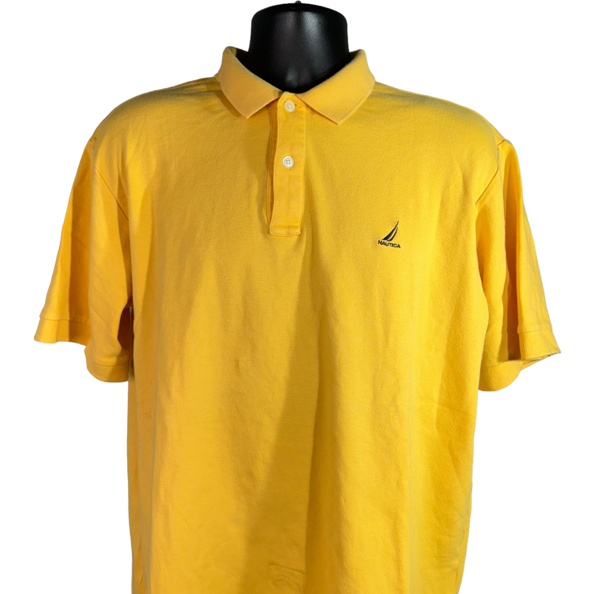 Collection of Nautica Logo Short Sleeve Polo in a gallery layout