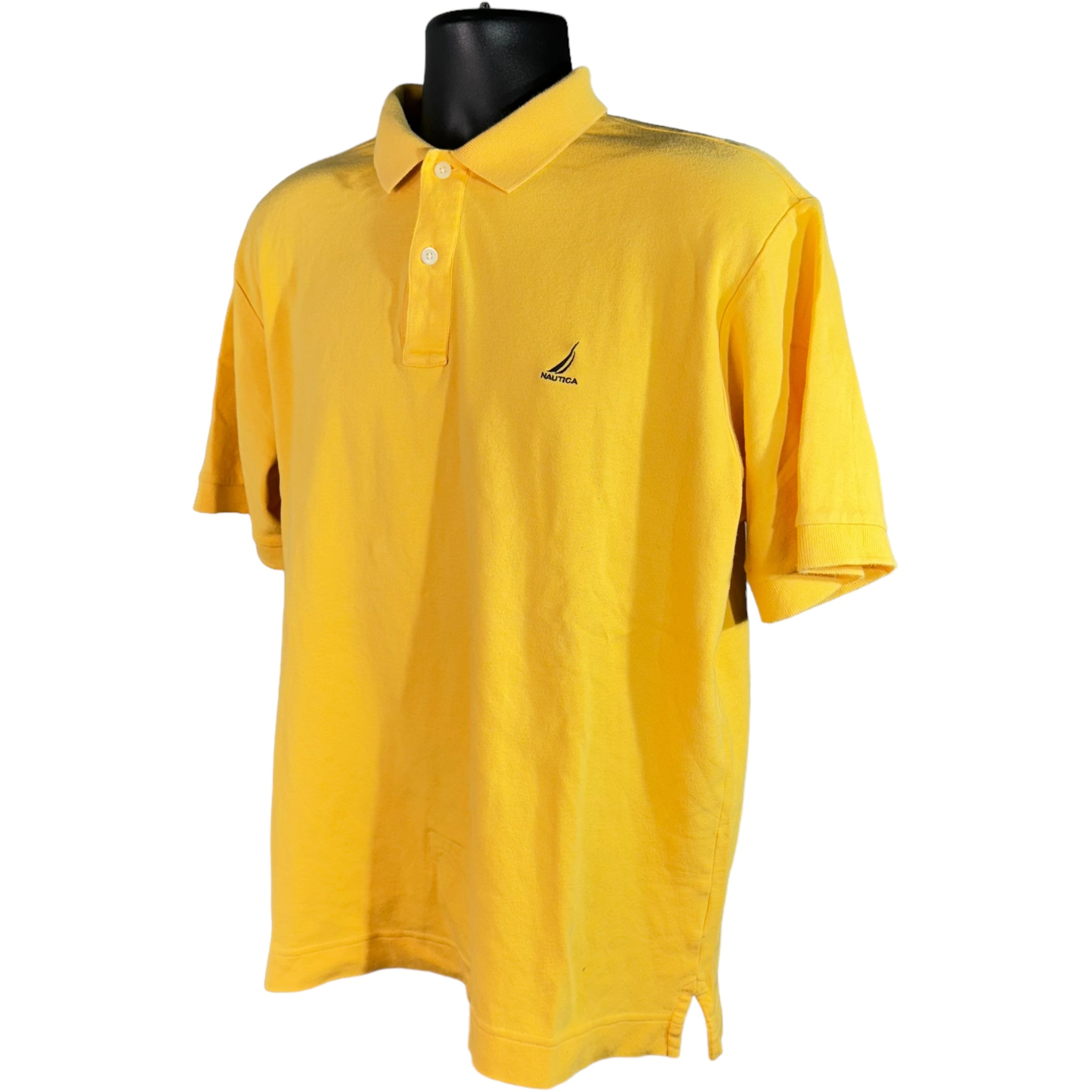 Collection of Nautica Logo Short Sleeve Polo in a gallery layout