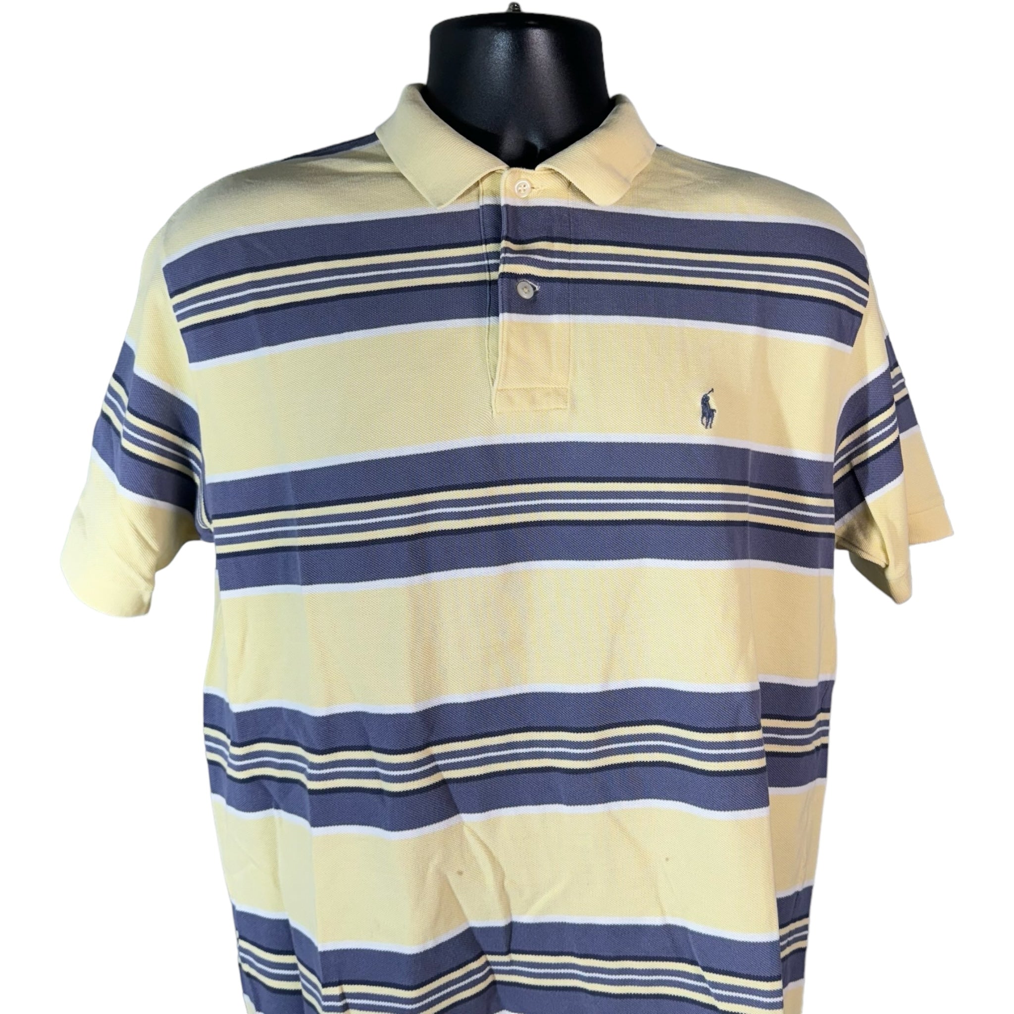 Collection of Polo Ralph Lauren Stripe Short Sleeve Polo in a gallery layout