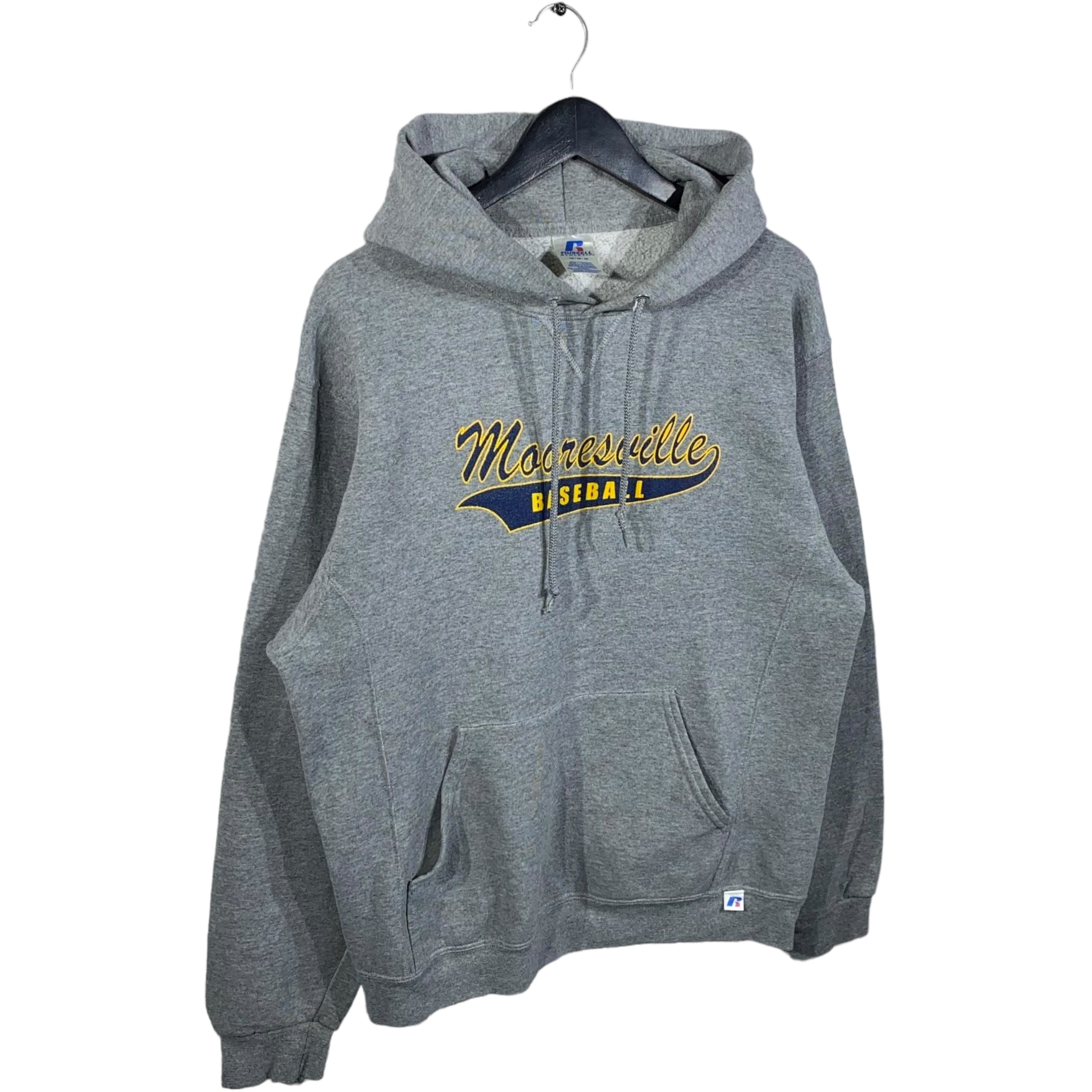 Collection of Russell Athletic Mooresville Baseball Hoodie in a gallery layout