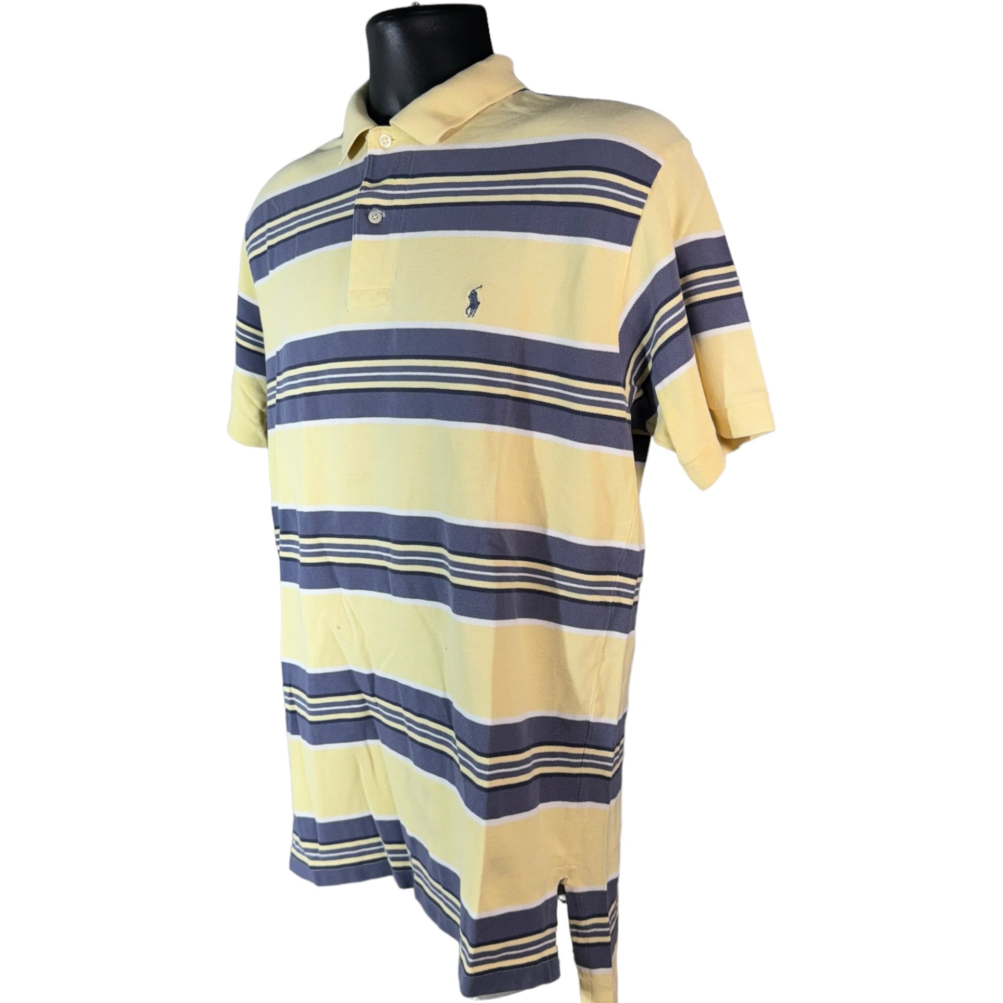 Collection of Polo Ralph Lauren Stripe Short Sleeve Polo in a gallery layout