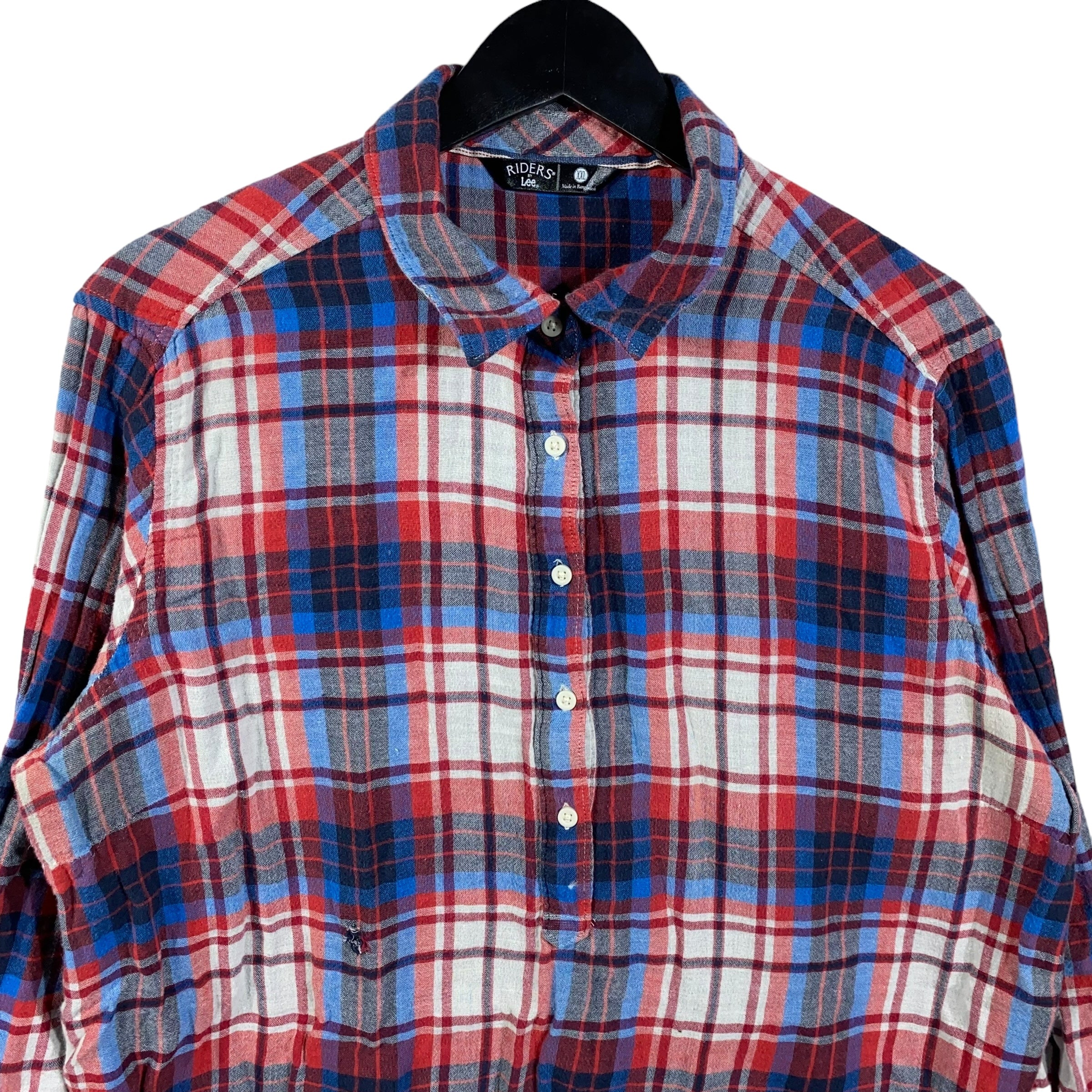 Collection of Lee Rider Button Down Flannel in a gallery layout
