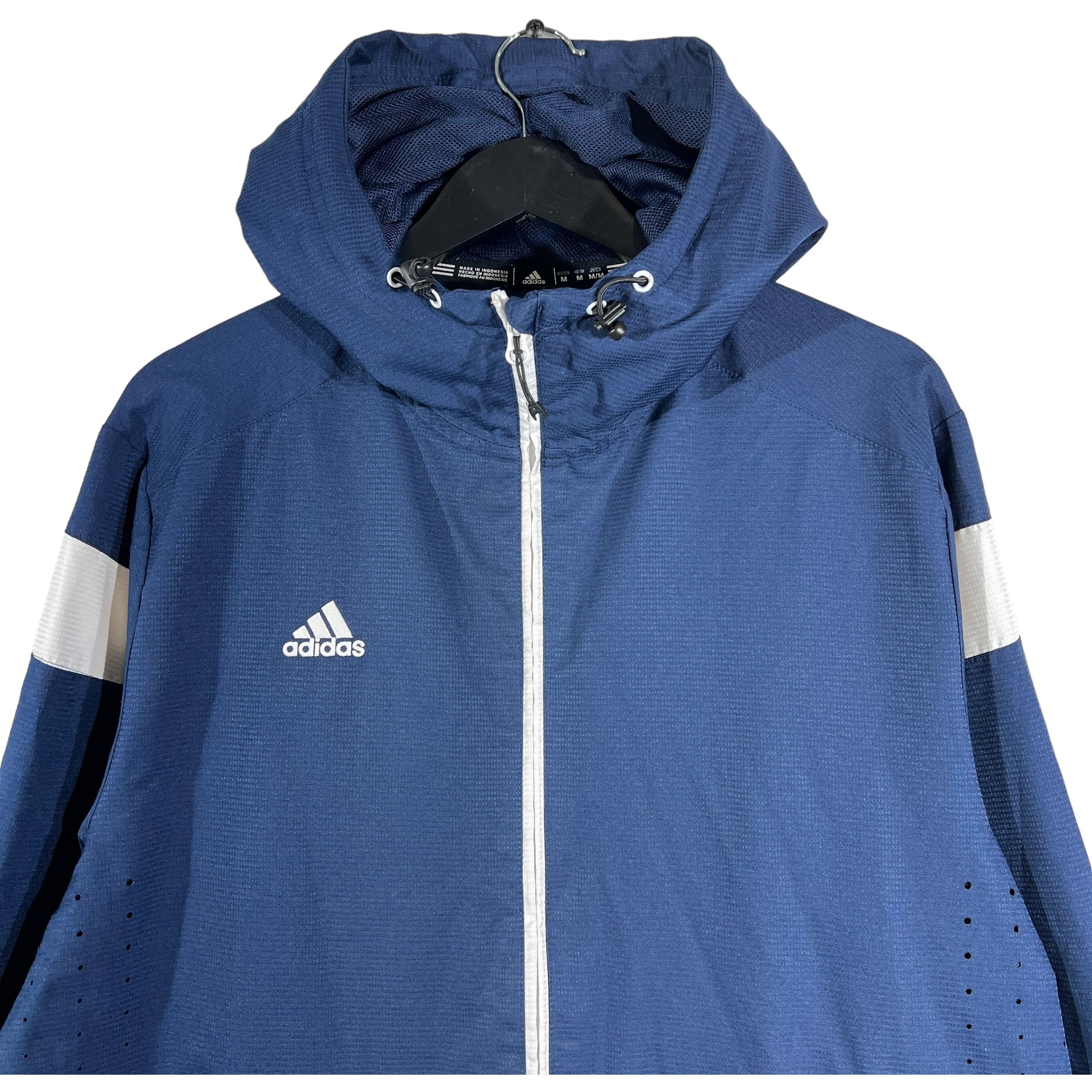 Collection of Adidas Full Zip Hooded Jacket in a gallery layout