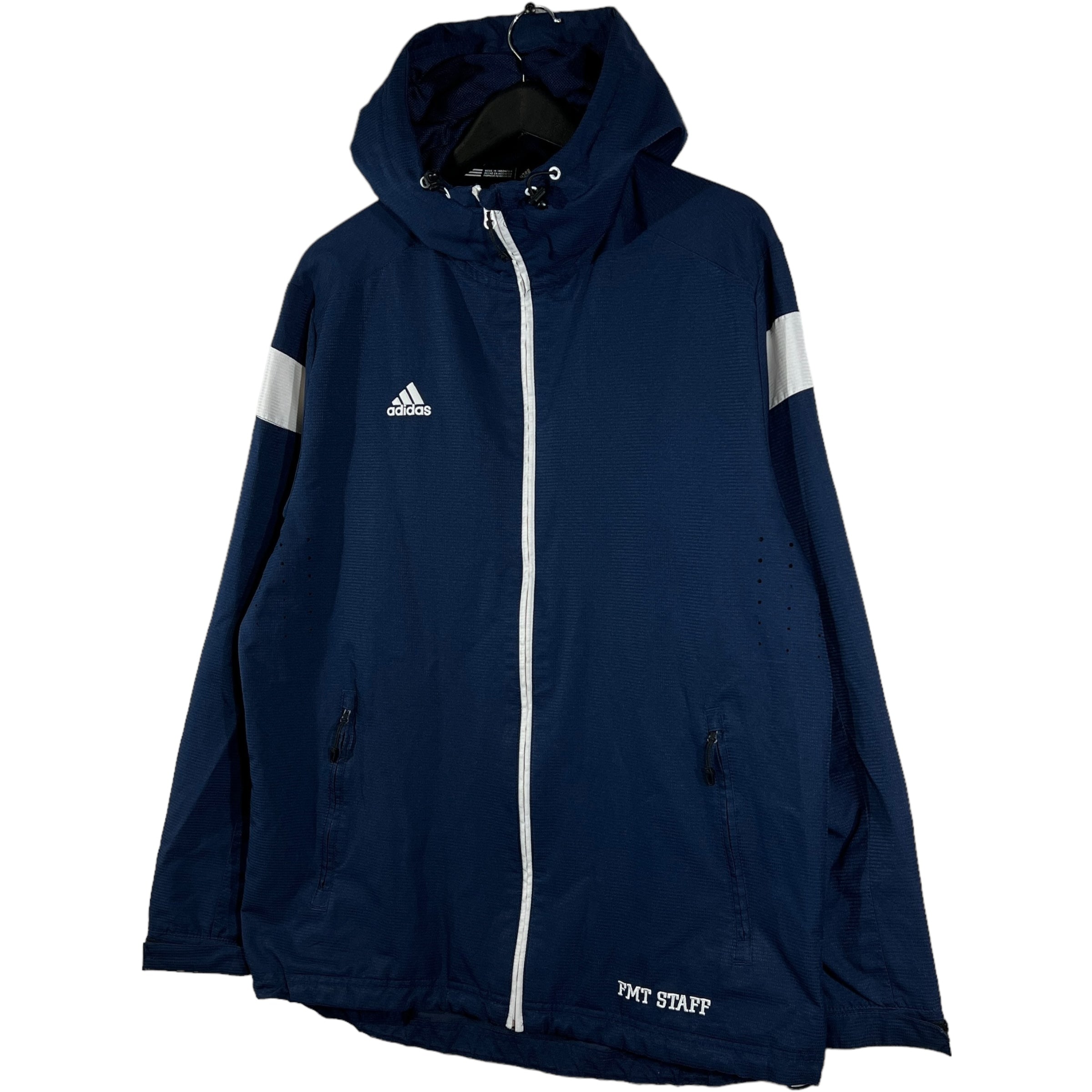 Collection of Adidas Full Zip Hooded Jacket in a gallery layout