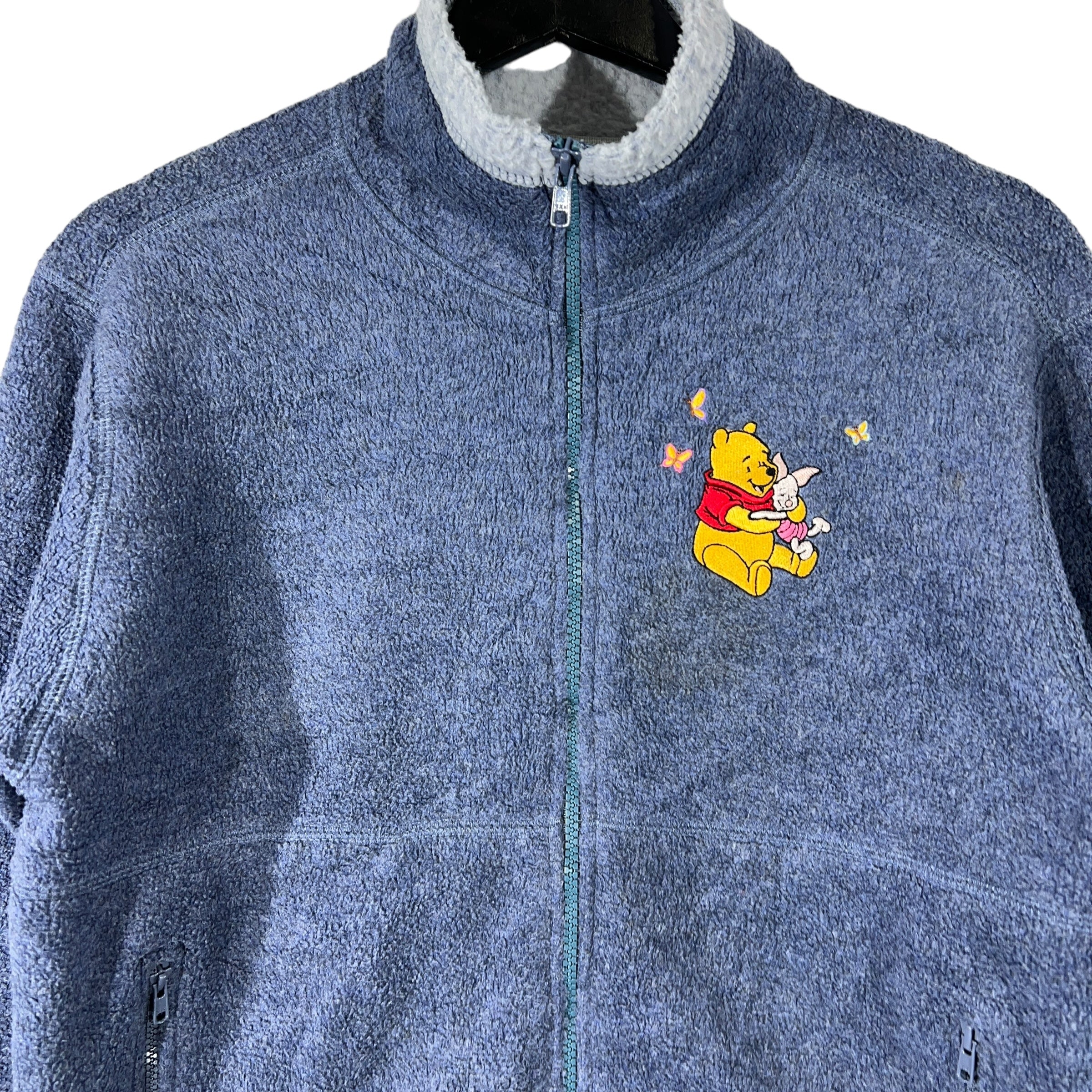 Collection of Disneyland Winnie The Pooh Full Zip Jacket in a gallery layout