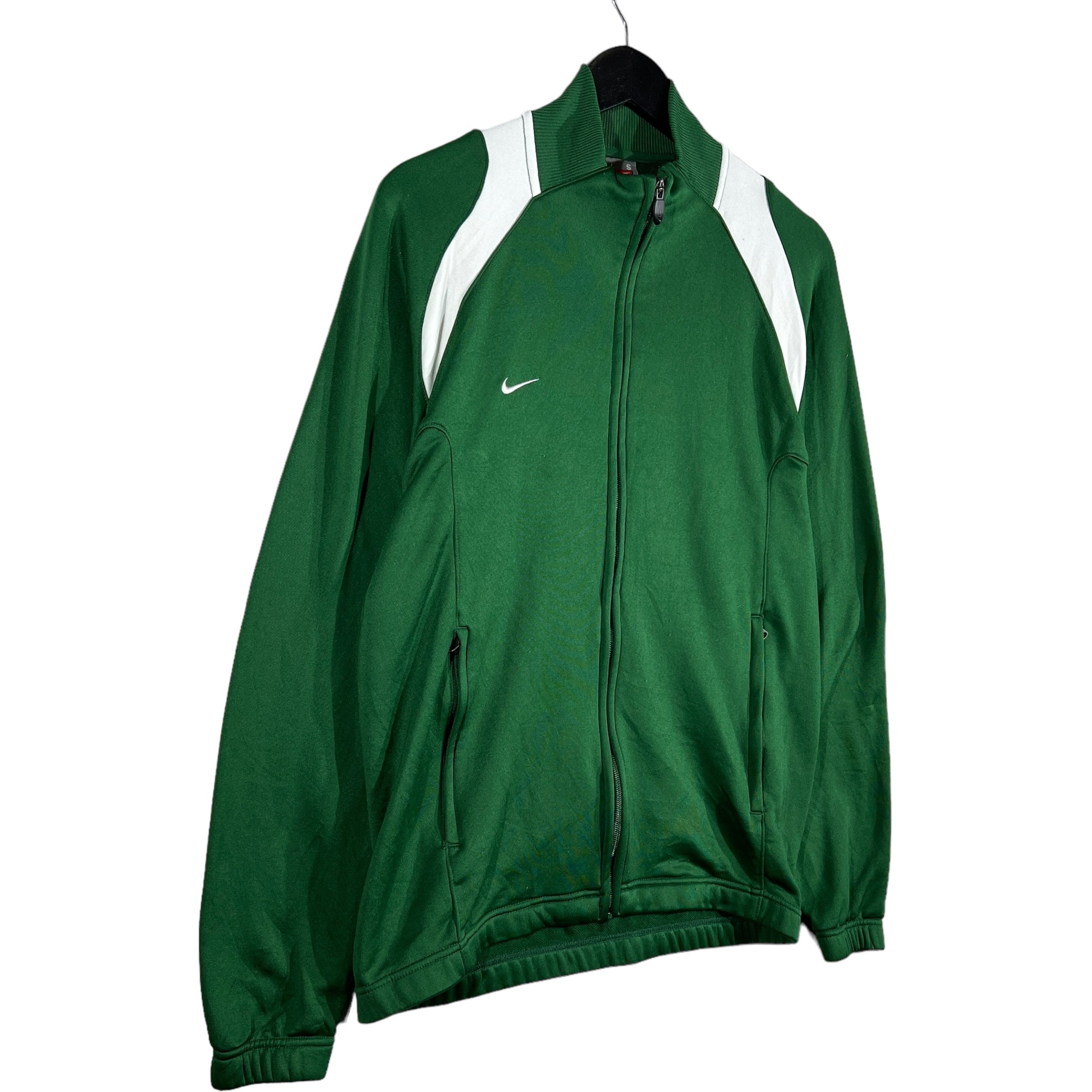 Collection of Vintage Nike Team Swoosh Zip Up Jacket in a gallery layout