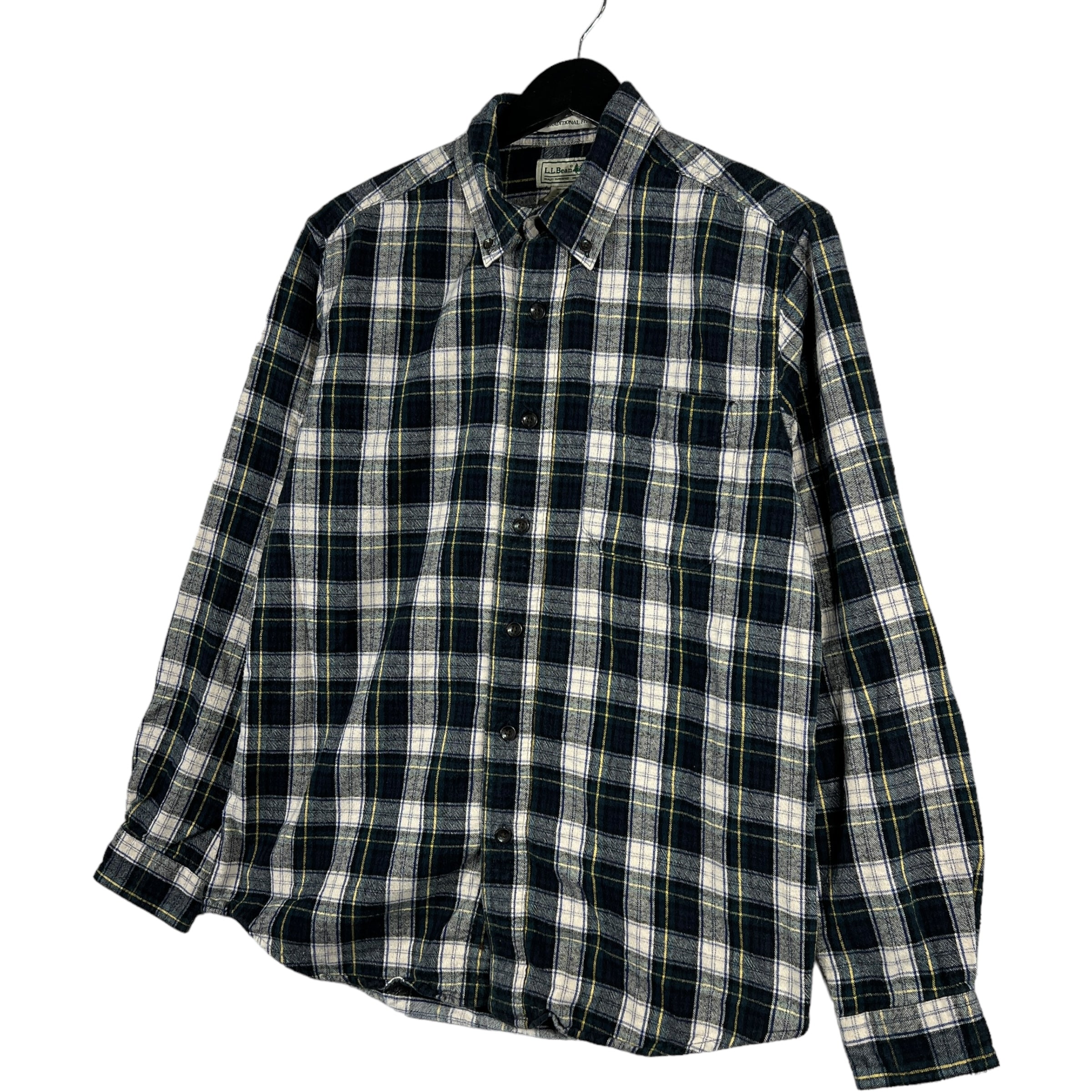 Collection of L.L.Bean Traditional Fit Plaid Flannel in a gallery layout