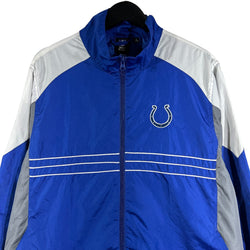 Collection of Reebok NFL Team Apparel Sports Illustrated Indianapolis Colts Full Zip Track Jacket in a gallery layout