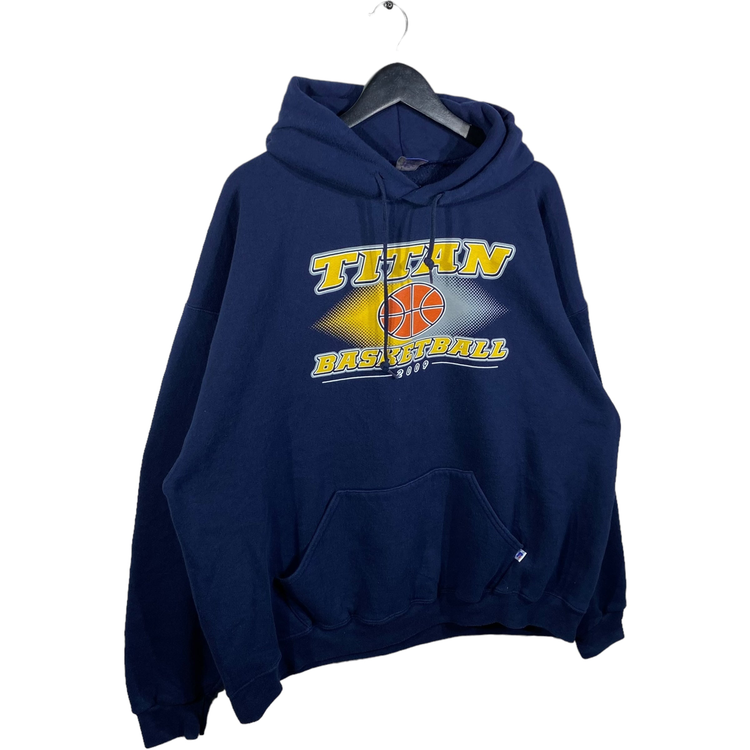 Collection of Russell Athletic Titan Basketball Hoodie in a gallery layout