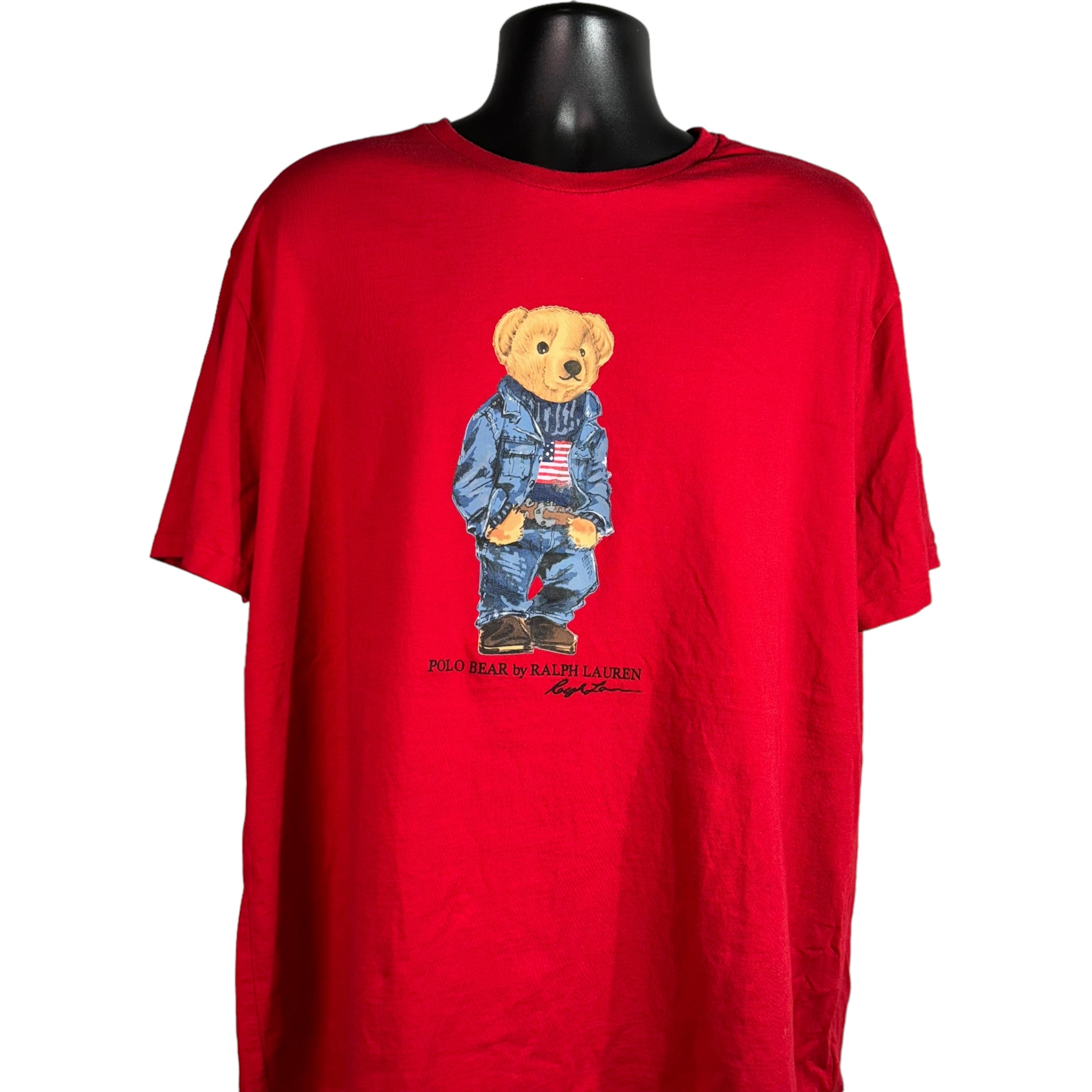 Collection of Polo Ralph Lauren Bear Tee in a gallery layout