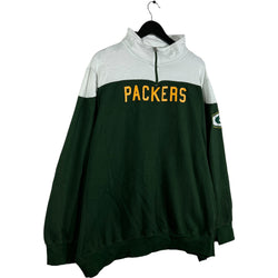 Collection of Green Bay Packers Quarter-Zip Crewneck in a gallery layout