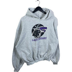 Collection of Vintage Lady Cougars Russell Athletic hoodie in a gallery layout